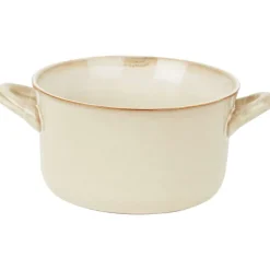 Merk Aardewerk Soepkom Blauw,Grijs,Taupe Best