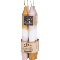 Candra Absolu Chic Dip Dye Dinerkaarsen Meerkleurig Best