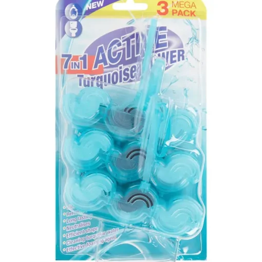 Fabulosa Active Turqoise Power Toiletblokken 7-In-1 Blauw,Groen Hot