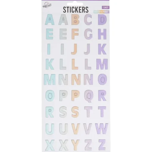 Disney Alfabetstickers Meerkleurig Sale