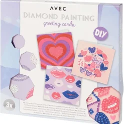 Disney Avec Diamond Painting Wenskaarten Print,Meerkleurig Outlet