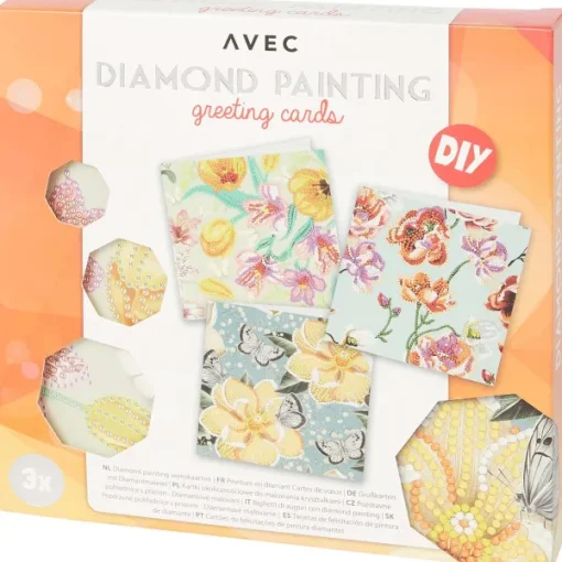 Disney Avec Diamond Painting Wenskaarten Print,Meerkleurig Outlet