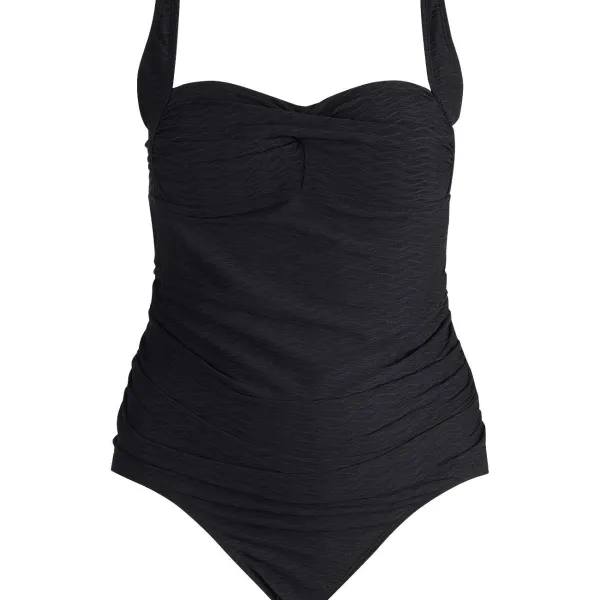 Merk Badpak Print,Zwart Clearance