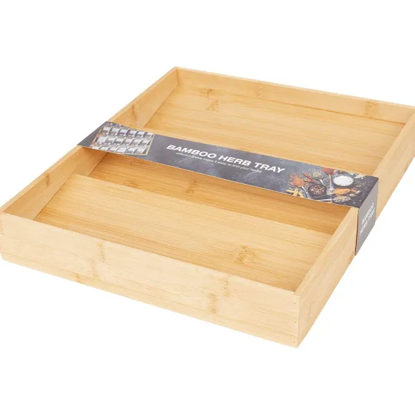 Lock & Lock Bamboe Kruidentray Beige Online