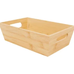 Lock & Lock Bamboe Opbergbak Beige Hot
