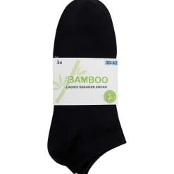 Lotto Bamboe Sneakersokken Zwart
