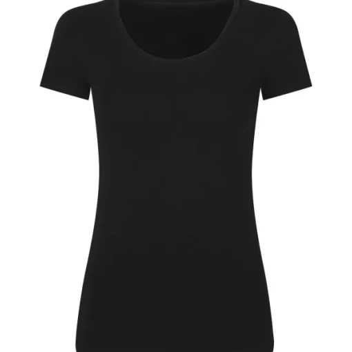 SuperTrash Bamboe T-Shirt Zwart New