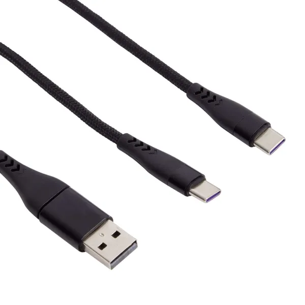 Battletron Oplaadkabel Usb-C Zwart New