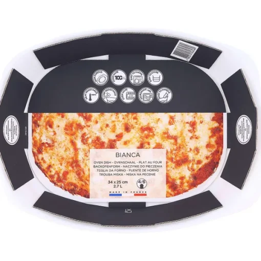 Big Jeff Bianca Ovenschaal Wit Outlet