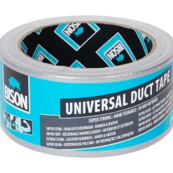 Bison Ducttape Zwart,Grijs New