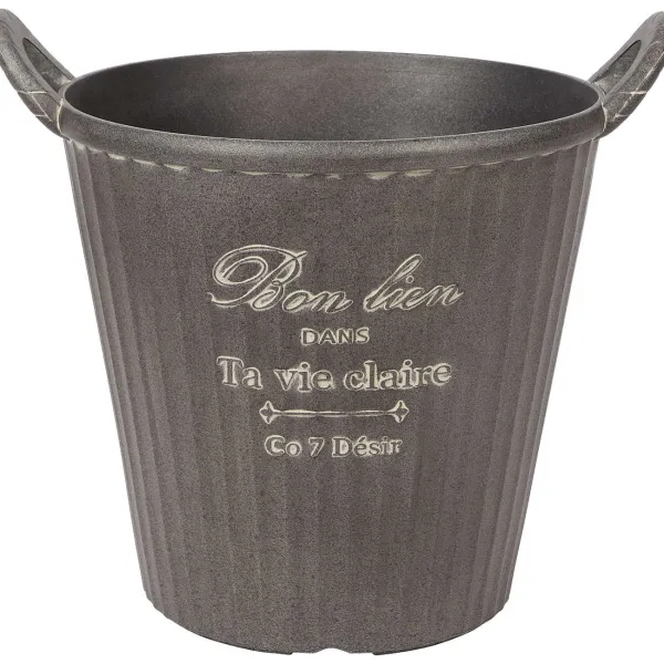 Merk Bloempot Grijs Discount