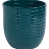 Merk Bloempot Blauw New