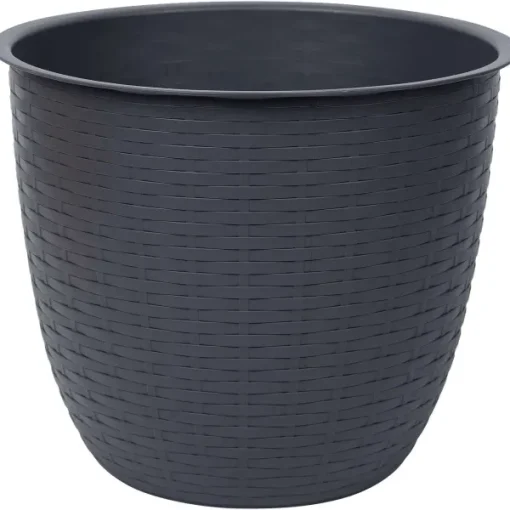 Merk Bloempot Dijon Taupe,Zwart Hot
