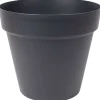 Merk Bloempot Toledo Zwart New