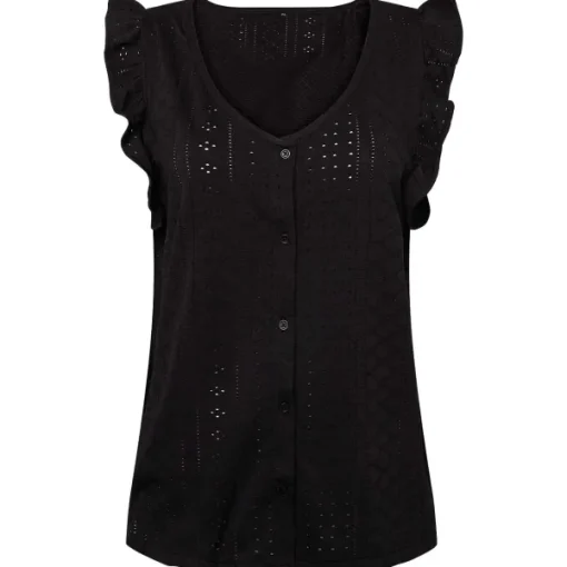 SuperTrash Blouse Roze,Wit,Zwart Sale