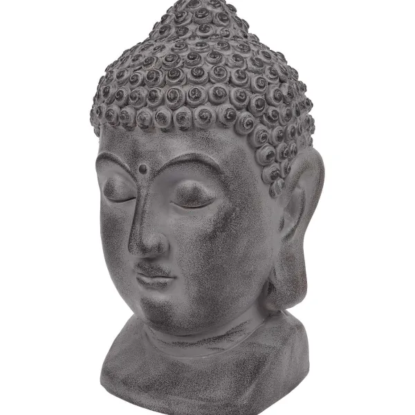 Merk Boeddhahoofd Grijs Clearance