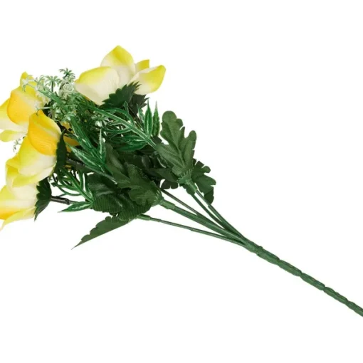 Merk Boeket Van Kunstbloemen Geel,Rood,Roze,Wit Outlet