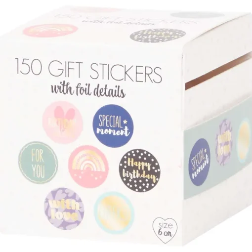 Merk Cadeaustickers Print Sale