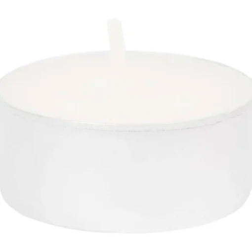 Candra Theelichten Wit Zilver,Wit Hot