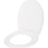 Cascata Softclose Toiletbril Wit,Zwart