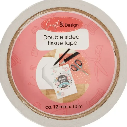 Disney Craft & Design Dubbelzijdig Tissuetape Wit Discount