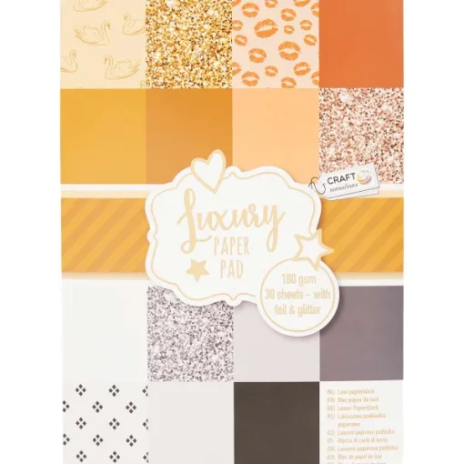 Office Essentials Craft Sensations Luxe Papierblok Meerkleurig Sale