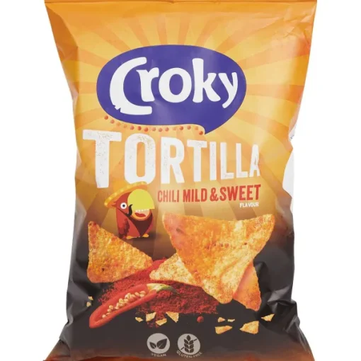 Croky Tortilla Chili Mild & Sweet Sale