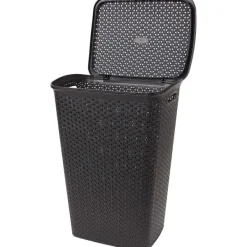 Curver Rattan Wasmand Zwart,Wit Clearance