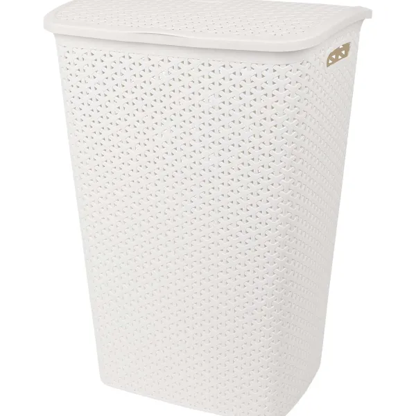 Curver Rattan Wasmand Zwart,Wit Clearance