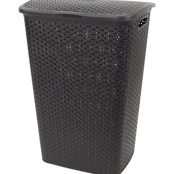 Curver Rattan Wasmand Zwart,Wit Clearance