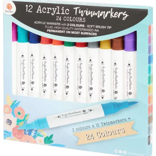 Paw Patrol D Cotime Acryl Twinmarkers Meerkleurig Outlet