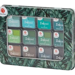 Office Essentials D Cotime Stempelkussens In Blik Meerkleurig Sale