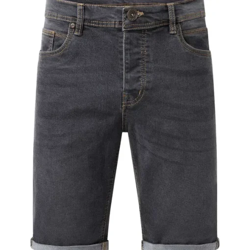 SuperTrash Denim Short Zwart,Blauw Clearance
