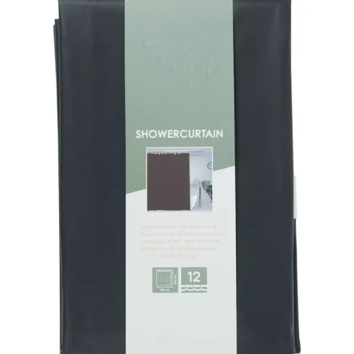 Cascata Douchegordijn Grijs,Print,Zwart Outlet