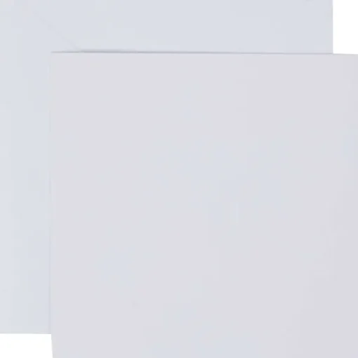 Office Essentials Dubbele Kaarten Met Enveloppen Beige,Wit Sale