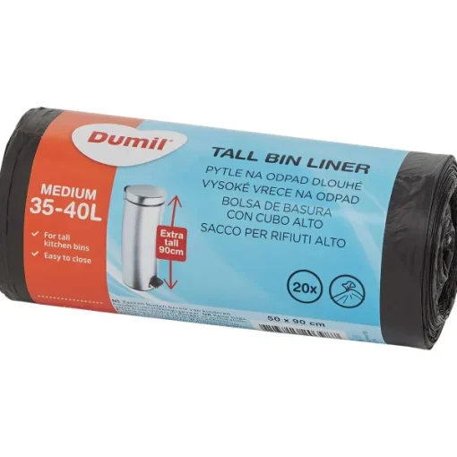 Dumil Afvalzakken Extra Hoog Zwart Clearance