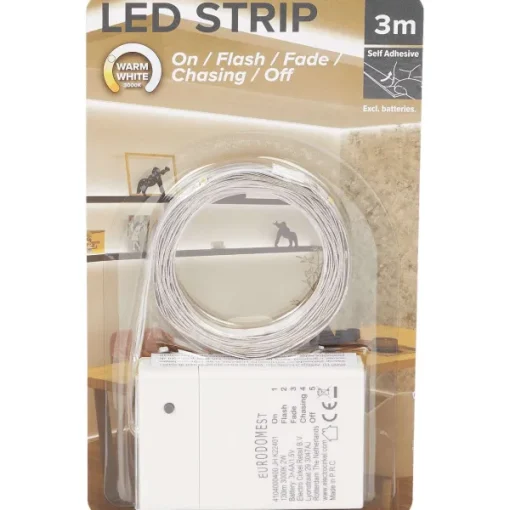 Werckmann Eurodomest Ledstrip Meerkleurig,Wit Hot