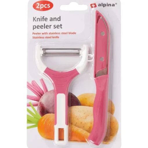 Rösle Excellent Houseware Schilmessenset Grijs,Paars,Roze Best