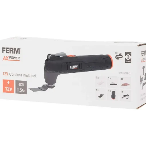 FERM Draadloze Multitool Zwart Online