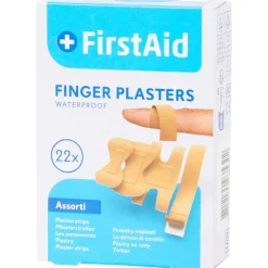 Kinzo First Aid Vingerpleisters Waterproof Bruin Discount