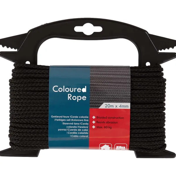 FERM Gekleurd Touw Zwart,Blauw,Groen,Roze,Rood Hot