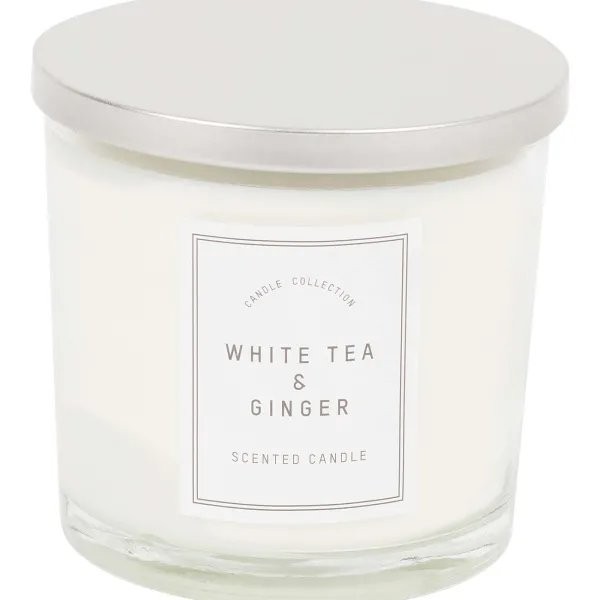 Candra Geurkaars In Glas Wit Hot