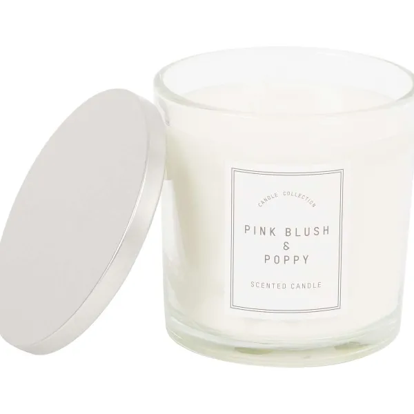 Candra Geurkaars In Glas Wit Hot