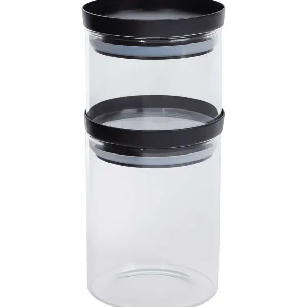 Lock & Lock Glazen Voorraadpottenset Transparant Clearance