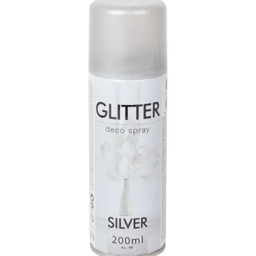 Van Bleiswijck Glitterspuitverf Zilver Best