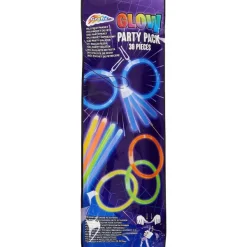 Merk Glow-In-The-Dark Partypack Meerkleurig Discount