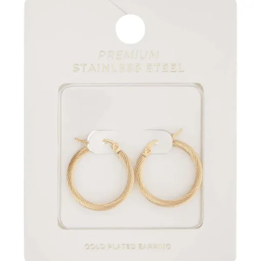 Merk Gold Plated Oorbellen Goud Sale
