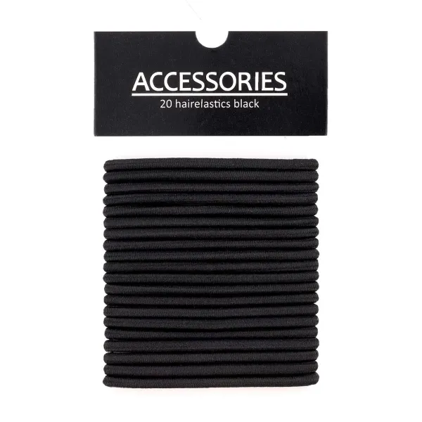 Schrunchmiez Haarelastieken Zwart Clearance