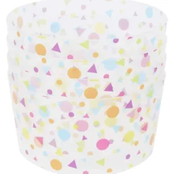 Merk Herbruikbare Party Snackbakjes Print New