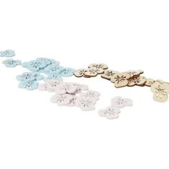 Disney Hobby Flora Houten Bloemen Beige,Blauw,Geel,Paars,Roze Online